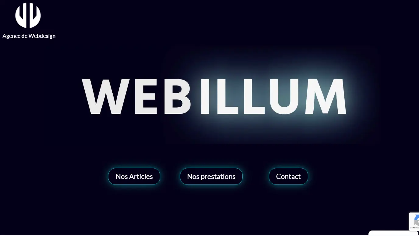Capture ecran webillum site