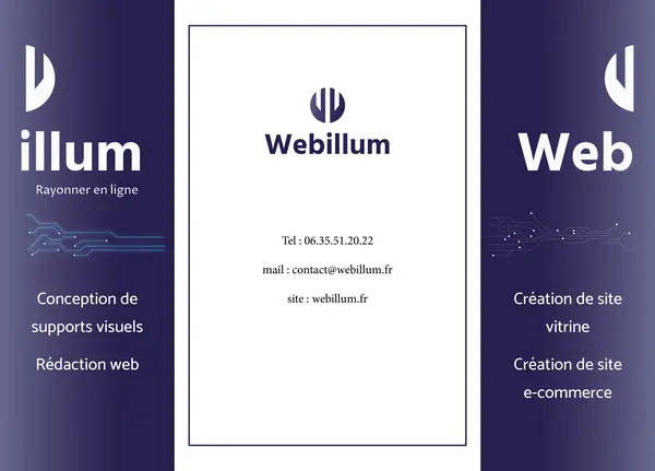 webillum depliant recto
